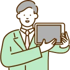 スタッフのイラスト